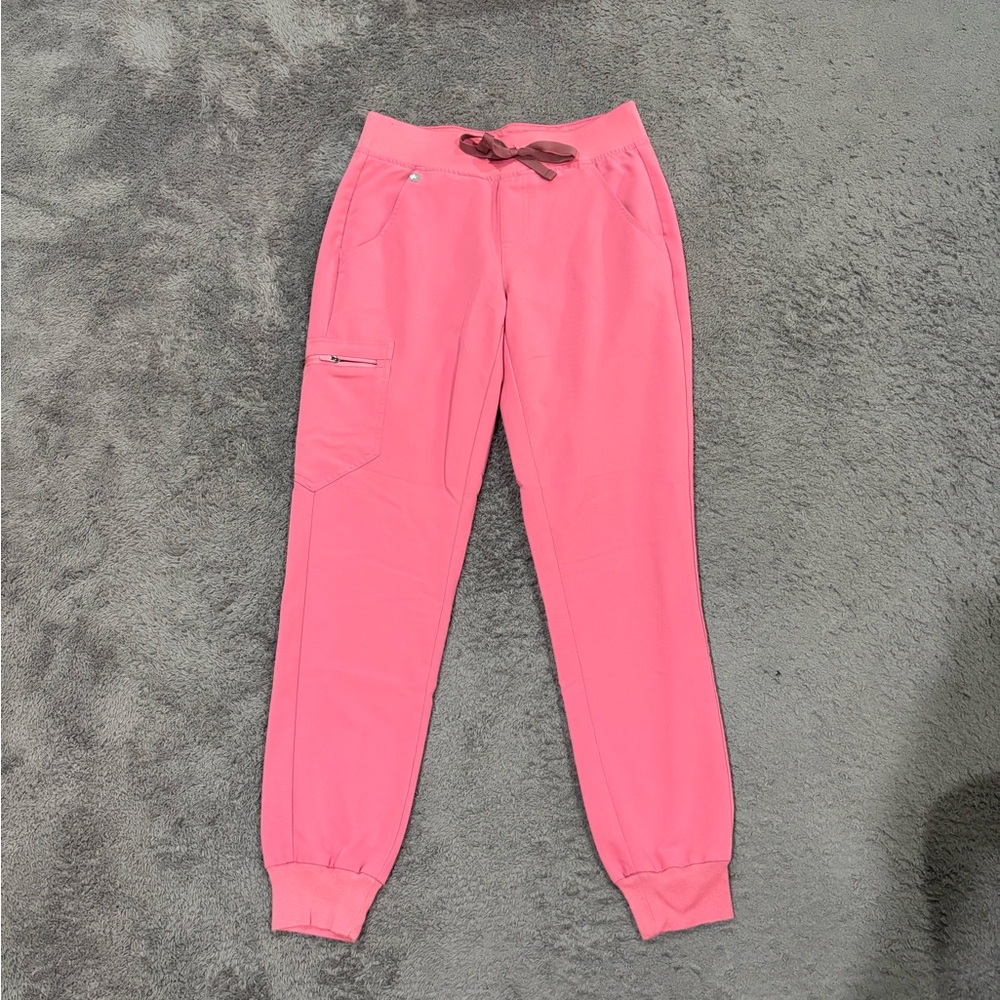 XS FIGS Pink Scrub Pants